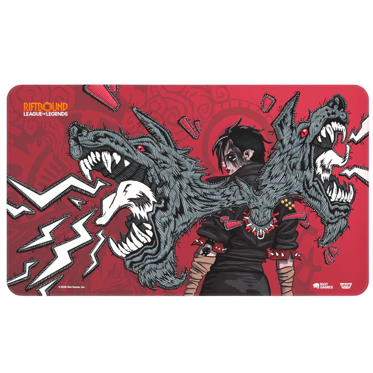 Item Playmat - Set 3 Unleashed - Vi, Piltover Enforcer - Playmat - Riftbound: LoL TCG