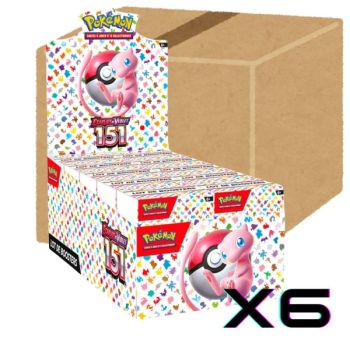 Item 151 - Master Case of 6 Display of 10 Bundles - Pokémon - FR - 151 [SV3.5][EV3.5]
