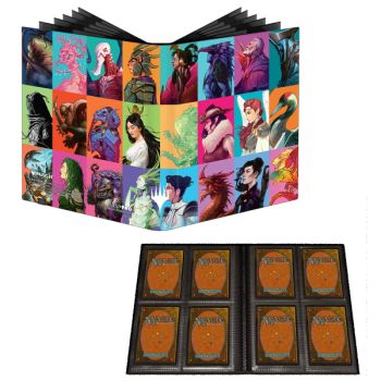 MTG Commander Masters Pop Collage 4-Pocket PRO-BINDER Portfolio