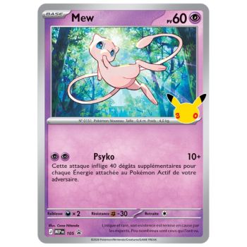 30th Anniversary - Mew Figurine Set - Pokémon - FR