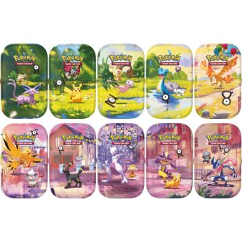 30th Anniversary - Sealed Display of 10 Mini Tins - Pokémon - FR
