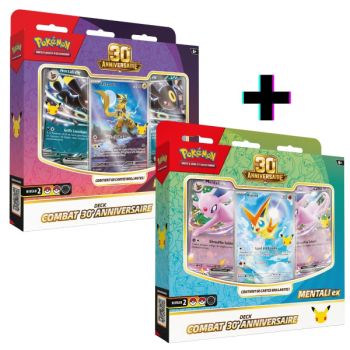 30th Anniversary - 2-Pack Battle Decks - Pokémon - FR