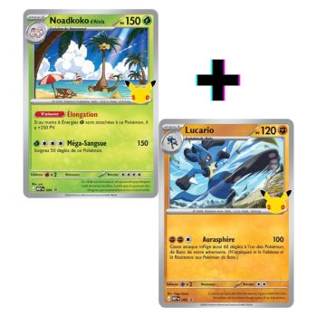 30th Anniversary - Pack of 2 Sticker Collection Tripacks - Pokémon - FR