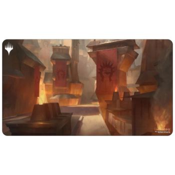 Playmat - MTG Ravnica Remastered Boros Legion Sacred Foundry Standard Gaming Playmat