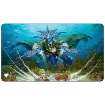 Playmat - MTG Murders at Karlov Morska Mansion, Undersea Sleuth Standard Gaming Playmat