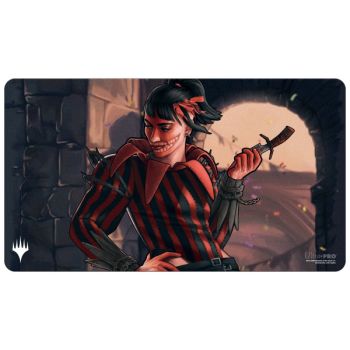 photo Playmat - MTG Murders at Karlov Manor Massacre Girl, Known Killer Standard Gaming Playmat