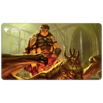 photo Gaming Mat - MTG Commander Series #1: Mono - Magda Stitched Standard Gaming Playmat