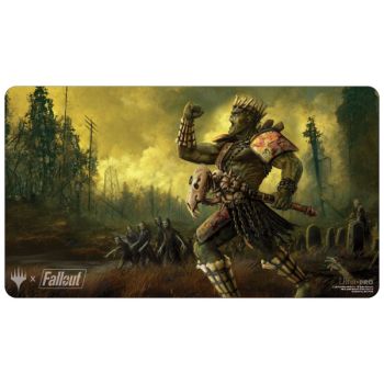 photo Gaming Mat - MTG Fallout Grave Titan Standard Gaming Playmat