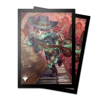 MTG Outlaws of Thundercross Tinybones, the Pickpocket Key Art Deck Protector Sleeves (100 count)