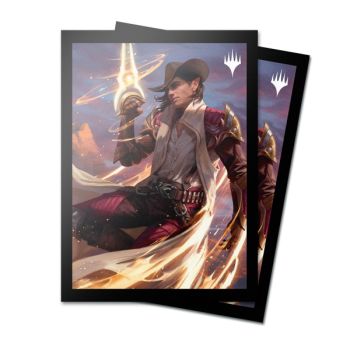 MTG Outlaws of Thundercross 100ct Deck Protector Sleeves Key Art 3