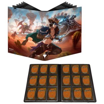 MTG Outlaws of Thundercross Marketing Art 9-Pocket PRO-BINDER Portfolio Binder