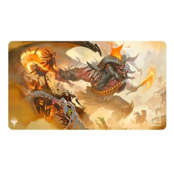 Playmat - MTG Outlaws of Thundercross Rakdos, the Muscle Standard Gaming Playmat Key Art