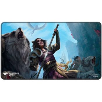 photo Playmat - MTG Commander Series #3: Enemy - Winota Stitched Edge Standard Gaming Playmat