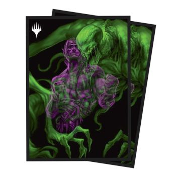 photo MTG Mornebrune 100ct Deck Protector Sleeves Alt Art Key Character Mythic 2