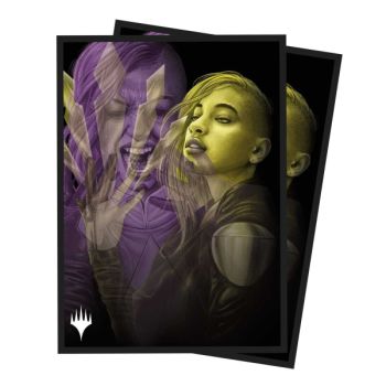 photo MTG Mornebrune 100ct Deck Protector Sleeves Alt Art Key Character Mythic 3