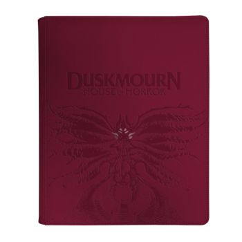 MTG Mornebrune Creepy Leather-Bound Set Symbol 9-Pocket Premium Zippered PRO-BINDER Portfolio Binder