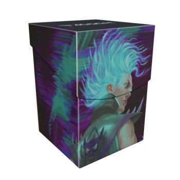 Deck Box 100+ MTG Aetherdrift Winter, Cursed Rider