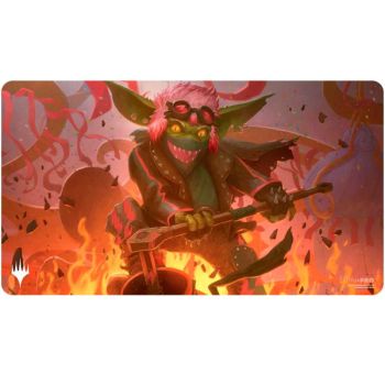 Playmat - MTG Aetherdrift Redshift, Rocketeer Chief Playmat