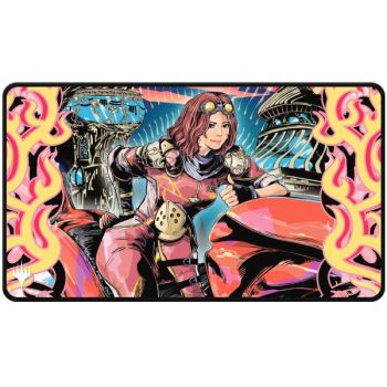 Playmat - MTG Aetherdrift Chandra, Spark Hunter AR Enhanced Playmat