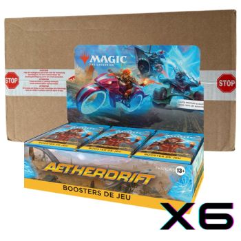 photo Aetherdrift DFT - Case of 6 Game Booster Boxes - Magic the Gathering