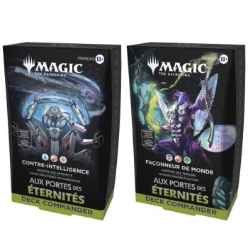 photo At the Gates of Eternity - FR - Set of 2 Commander Decks - Magic the Gathering - EOE