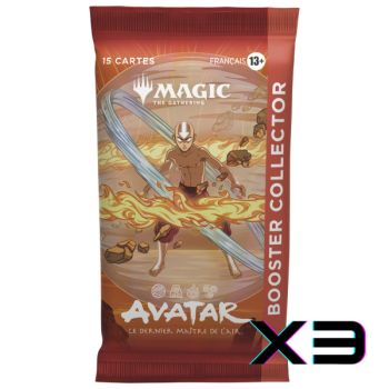 Avatar: The Last Airbender - FR - 3 Collector Boosters - FR - Magic the Gathering - TLA
