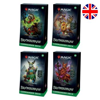 Bloomburrow - Set of 4 Commander Decks - EN - Magic the Gathering - BLB
