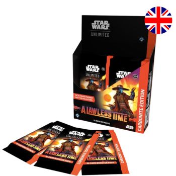 Box of 12 Carbonite Boosters - Lawless - Star Wars Unlimited - EN - SWU7