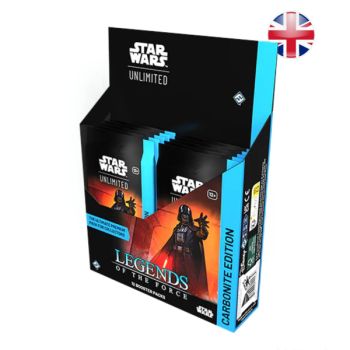 photo Box of 12 Carbonite Boosters - Star Wars Unlimited - FR - Legends of the Force - SWU5