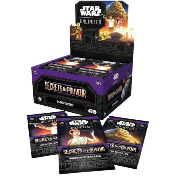 Box of 24 Boosters - Secrets of Power - Star Wars Unlimited - FR - SWU6