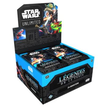 photo Box of 24 Boosters - Star Wars Unlimited - FR - Legends of the Force - SWU5