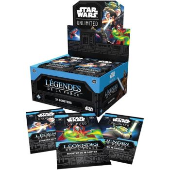 Box of 24 Boosters - Star Wars Unlimited - FR - Legends of the Force - SWU5