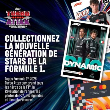 F1 Turbo Attax 2026/27 Booster Pack - Topps - 12 cards - EN