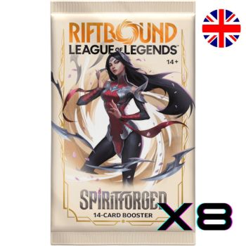 photo Booster Set 2 Spiritforged - Lot of 8 Packs of 14 Cards - EN - Riftbound: LoL TCG