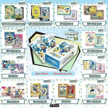 CardFun - Box of 10 Boosters - Disney: Donald Duck 90th Anniversary - CH