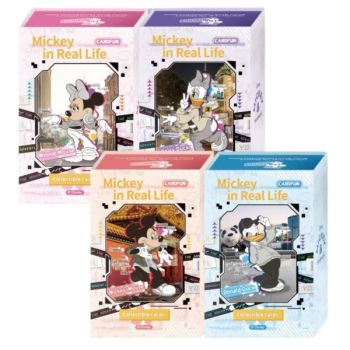 CardFun - Box of 10 Boosters - Disney: Mickey in Real Life - CH
