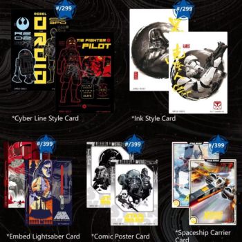 CardFun - Metal Box with 4 Boosters - Star Wars Deluxe Edition - CH