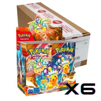 Item Case of 6 Display Sparks Surging - Box of 6 Booster Boxes - FR - [SV8][EV08] - Pokémon