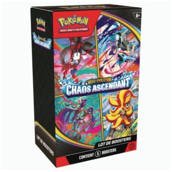 photo Chaos Ascendant - Bundle 6 Boosters [ME04] - Pokémon - FR - Mega Evolution [ME4]
