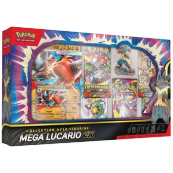 Collectible Box with Figure - Mega Lucario Ex - Pokémon - FR