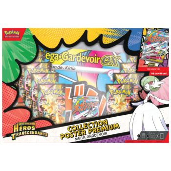 Box Set - Mega Gardevoir - Premium Collection Poster - Transcendent Heroes - FR - Pokémon [ME2.5]