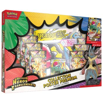 Box Set - Mega Lucario - Premium Collection Poster - Transcendent Heroes - FR - Pokémon [ME2.5]