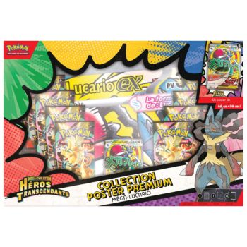 Box Set - Mega Lucario - Premium Collection Poster - Transcendent Heroes - FR - Pokémon [ME2.5]
