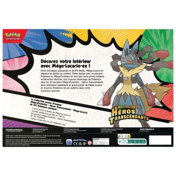 Box Set - Mega Lucario - Premium Collection Poster - Transcendent Heroes - FR - Pokémon [ME2.5]