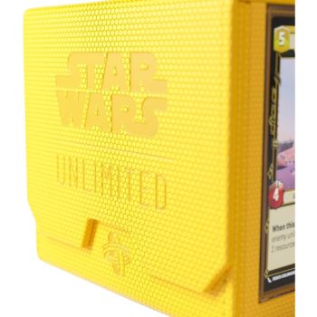 Deck Box - Gamegenic - Star Wars Unlimited - Double Deck Pod Yellow