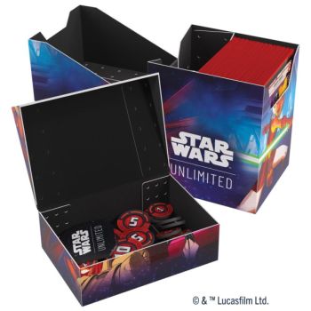 Deck Box - Gamegenic - Star Wars Unlimited - Soft Crate: Ahsoka/Grievous