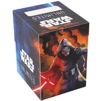 Deck Box - Gamegenic - Star Wars Unlimited - Soft Crate: Rey/Kylo Ren