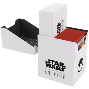 Deck Box - Gamegenic - Star Wars Unlimited - White/Black