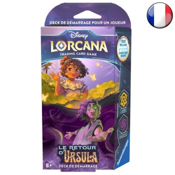 photo Starter Deck - Amber / Amethyst - FR - Ursula Returns - 1st Print - Disney Lorcana