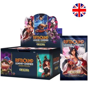 Display Set 1 Origins - Box of 24 Boosters - EN - Riftbound: LoL TCG